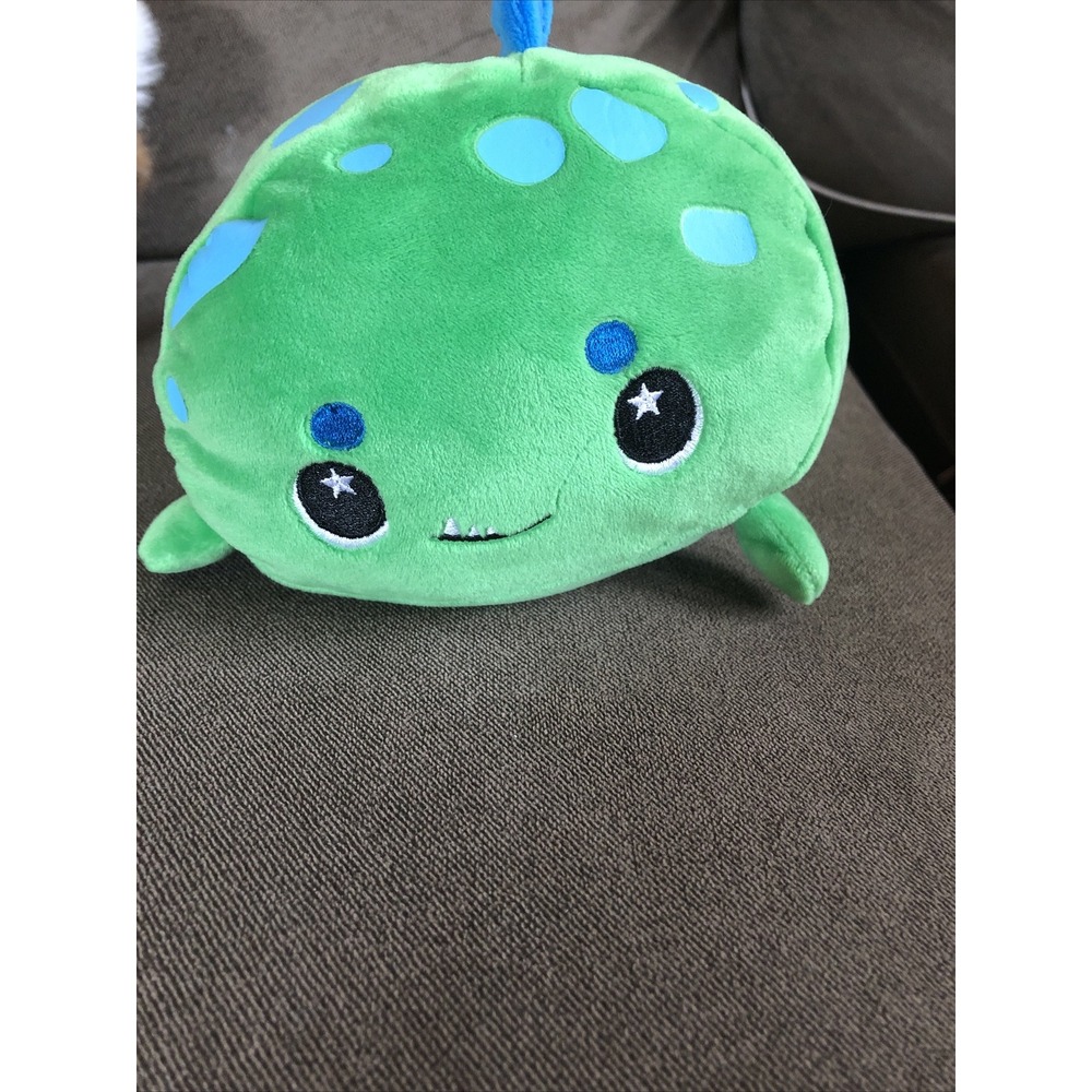 Moosh‎ Moosh Plushies Green Dinosaur 8" Plus Sensory Toy Rare HTF